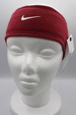 Nike Youth One Therma-Fit Fleece Headband Sweet Beet/White