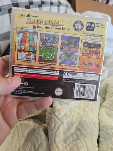 Mario Party DS Nintendo DS Sealed - Picture 2 of 3