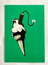 Banksy - Wall Of Sound - Sizzler 2 - Gig Flyer