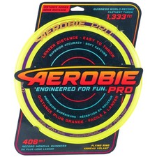 Aerobie Pro Ring Outdoor Flying Disc, 14 inches, Yellow 1,