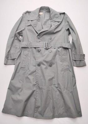 US Army Raincoat Size 38S Vietnam War Era Trench Quarpel Green US Army Raincoat Size 38S Vietnam War Era Trench Quarpel Green