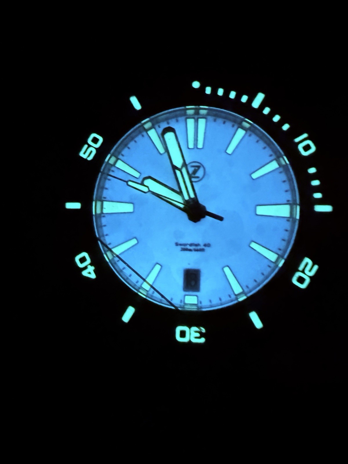 Zelos SWORDFISH BRONZE 40mm AUTO DIVE SEIKO NH35-SS 'Frost' DIAL NEW‼️