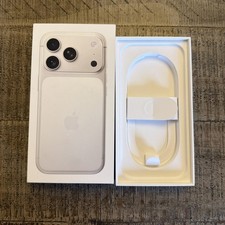 iPhone 17 Pro Silver 256 Gb Empty Retail Box Only