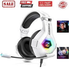 Gaming Headset for PC, Ps4, Ps5, Xbox Headset with 7.1 Surround Sound Gaming ...