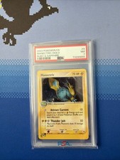 PSA 7 Manectric 9/109 EX Rubino e Zaffiro Holo 2003 Carta Pokémon Vintage SWIRL