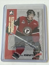 2005-06 In The Game Heroes and Prospects Marc-Edouard Vlasic A-MEV Autograph