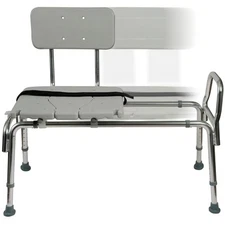 Dmi Tub Transfer Bench And Shower Chair With Non Slip Aluminum Body, F
