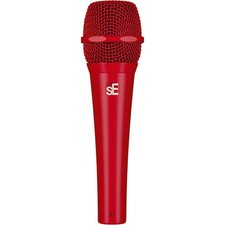 SE Electronics V7 RED Studio-Grade Handheld Microphone Supercardioid Red