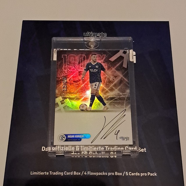 Ultimate Dropz Trading Card FC Schalke 04 Hasan Kurucay Autogramm /16 2026