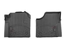 WeatherTech FloorLiner for 2018-2021 Kenworth W990 - 1st Row, Black