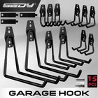 15-Pack Steel Garage Storage Utility Double Hooks Wall Organizer Tool Hanger H-D