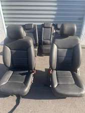 06-11 Mercedes W164 ML350 Front & Rear Seat Cushion Cover Assembly Black Leather