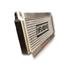 Fluidyne Ora.dirt.late Late Model Dirt Single Pass Oil Cooler 17.5 X 6 X 1.25