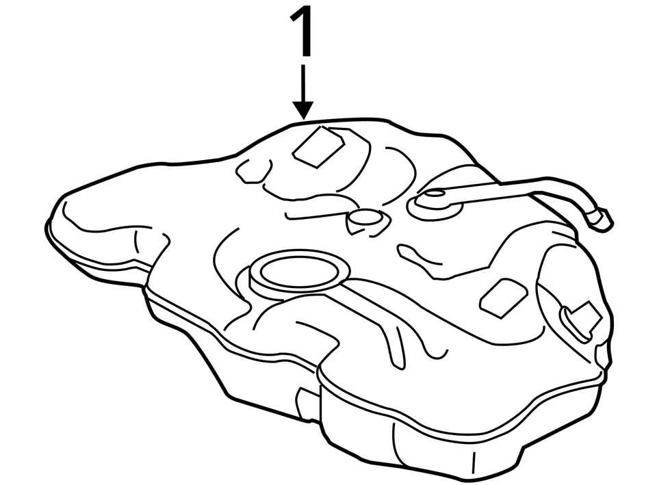 (LOCAL PICKUP ONLY) Fuel Tank Fits 11-16 SCION TC 1250933 Foto 4 de 4