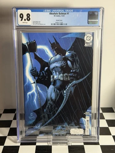 🔥 Absolute Batman #1 CGC 9.8 Grade Jim Lee Cover B Variant Scott Snyder 2024 🔥