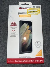 InvisibleShield GlassFusion+ Screen Protector for Samsung Galaxy S21 Ultra - NEW