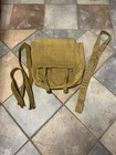 WW2 US Military Issue Officer Case Musette Shoulder Bag Backpack