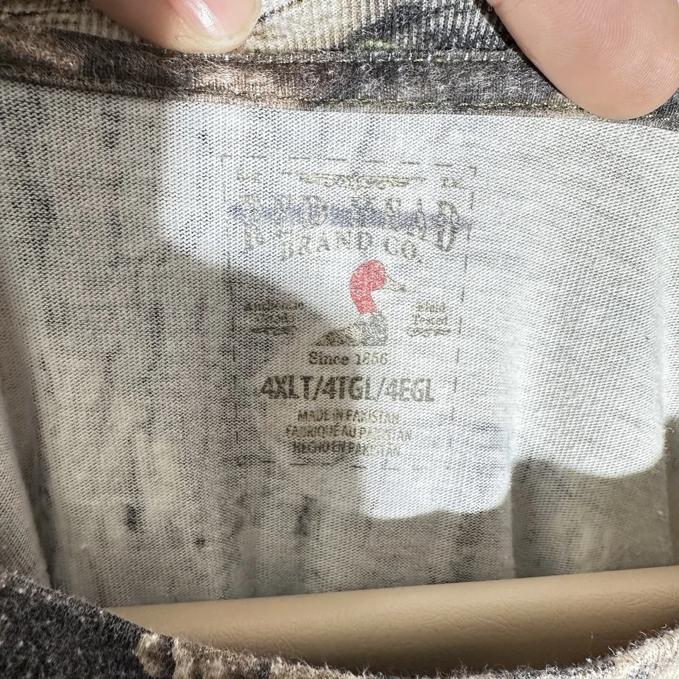 RedHead 4XLT Big & Tall Mossy Oak Camo Hunting T-Shirt Outdoor Short Sleeve - Image 3 of 4