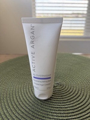 Active Argan x5 Overnight Rejuvenating Melting Balm 2 oz Sealed