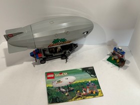Vintage LEGO Adventurers Set 5956 EXPEDITION BALLOON - 100% Complete w/ manual!