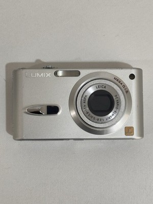 Panasonic Lumix DMC-FX3 Digital Camera 6.0 MP Silver Leica Tested
