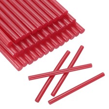 30pcs Mini Glue Stick 0.3"x3.9" High-Stick Hot Glue Gun Sticks, Deep Red 0.32 per stick