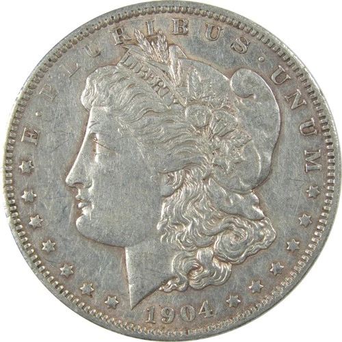 1904 O Morgan Silver Dollar XF EF Extremely Fine $1 Coin SKU:I24318