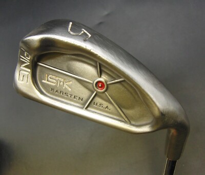 Ping Karsten ISI.K Red Dot 5 Eisen Regular Stahlschaft Lamkin Grip