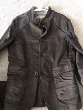 G-Star New Radar Blazer Coated Denim Jacket XS