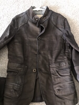 G-Star New Radar Blazer Coated Denim Jacket XS