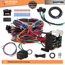 For EZ Wiring 12 Circuit Hot Rod Wiring Harness