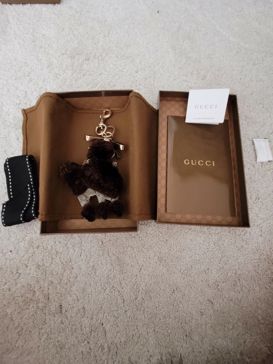 Gucci Dog Keyring bag charm Lulu the Poodle. Authentic eBay