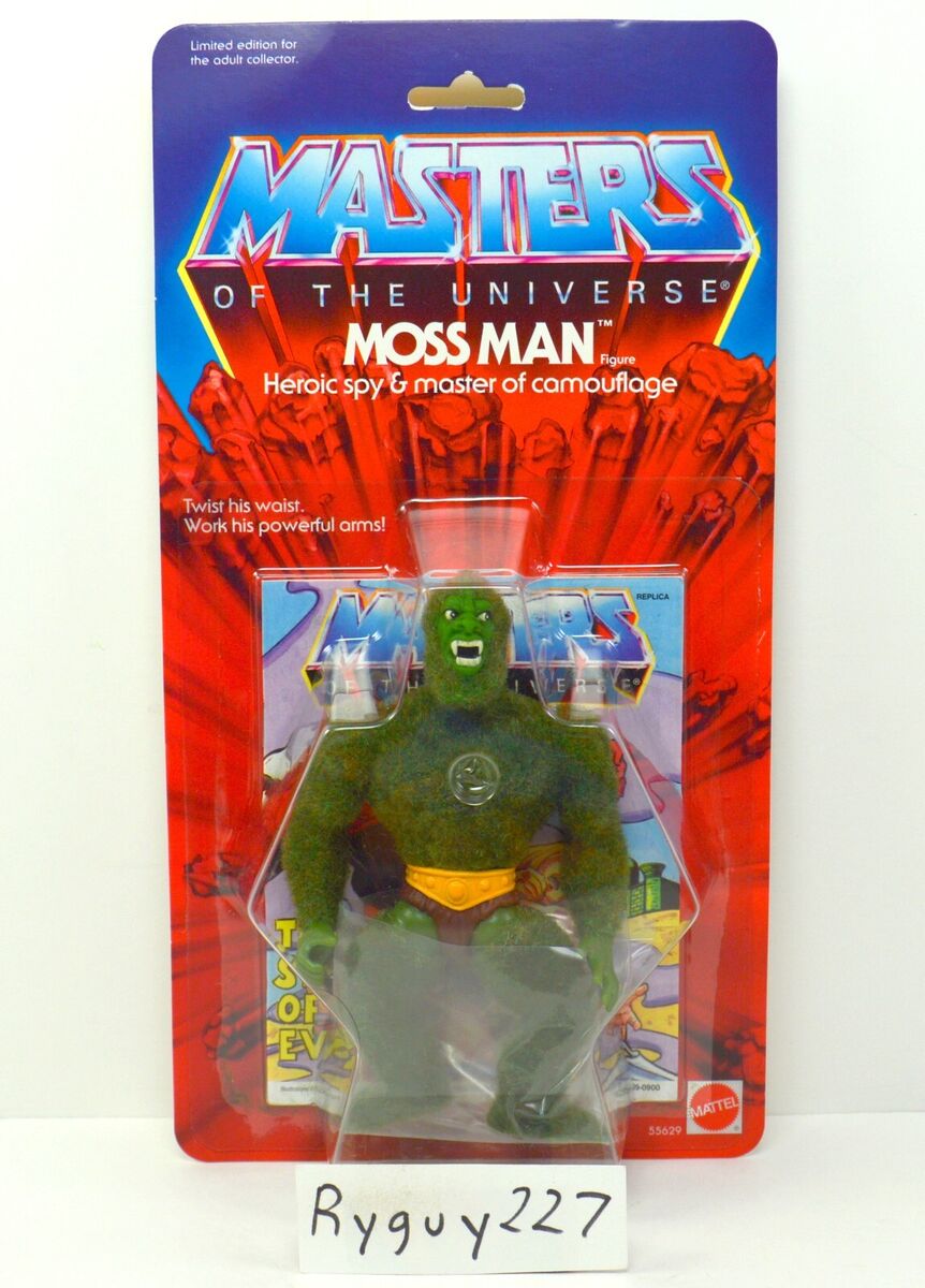 MOTU, Commemorative Moss Man, MISB, sealed box, MOC, Masters