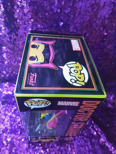 Funko Pop Marvel Black Light Doctor Strange #651 - Target Exclusive - Picture 3 of 3