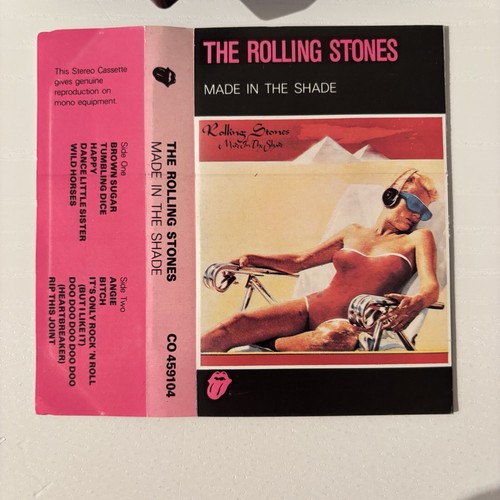 THE ROLLING STONES - MADE IN THE SHADE (UK CASSETTE TAPE) - Picture 4 of 6