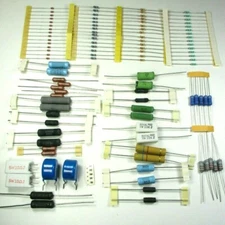 HUGE Resistor Assortment - 110 pieces - Power, Wirewound, Metal Film Resistors