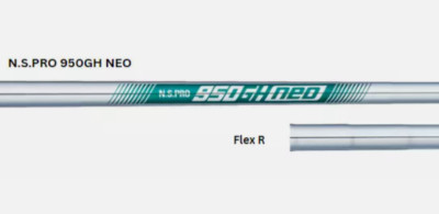 MINT Nippon Shaft N.S.PRO 950GH NEO, .355 Taper, R Flex, 4 to PW Set, 7 Pieces