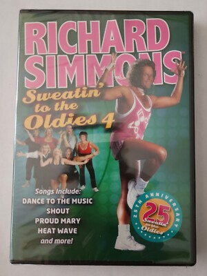 Richard Simmons Sweatin To The Oldies 4 25th Anniversary Edition DVD NEW