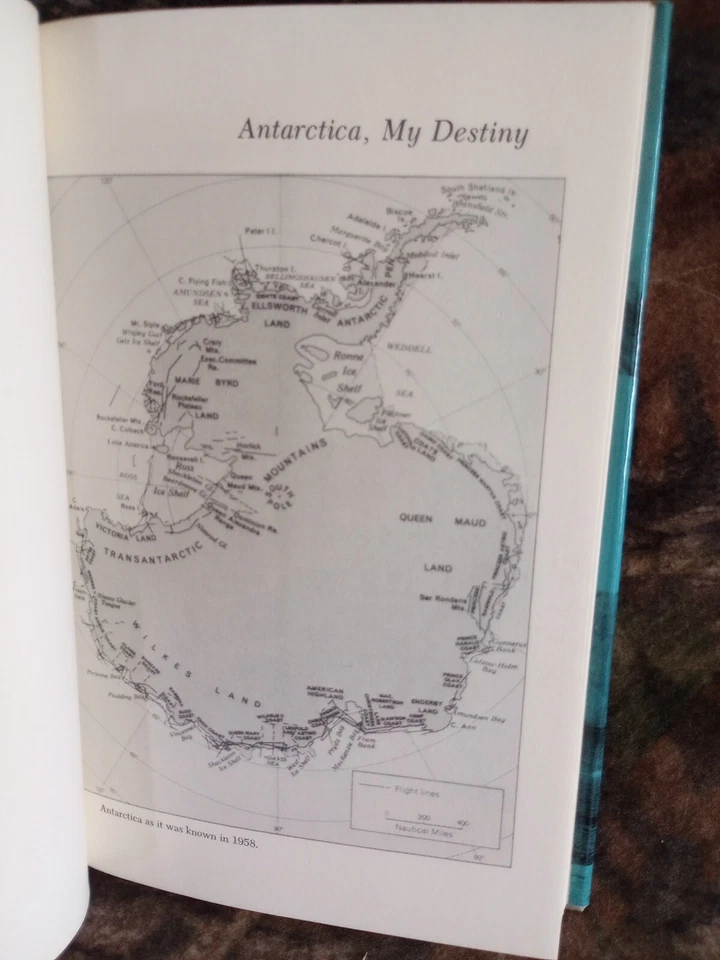 First Edition FINN RONNE Antarctica, My Destiny   Signed Edith Ronne David Scott - Image 4 of 4