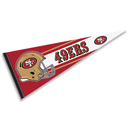 San Francisco 49ers NFL Helmet Pennant - Picture 1 of 4