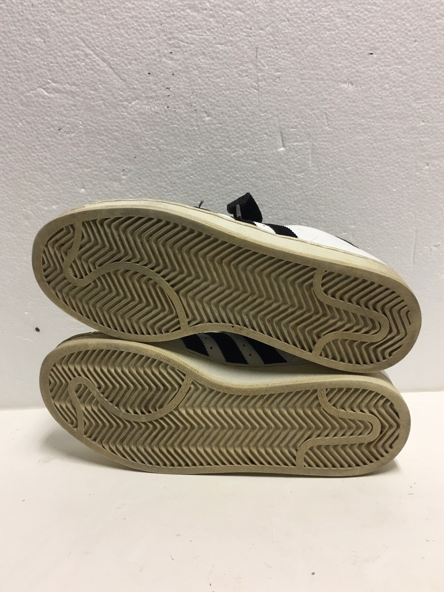 Vintage Adidas Superstar Men's Size 7 White Black Athletic
