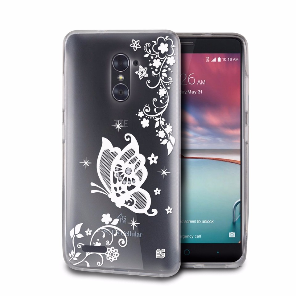 Scratch-Proof Soft Gel Skin Cover Case for ZTE Grand X Max 2 Max Duo