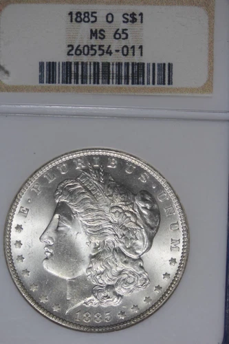 1885 O NGC MS65 MORGAN SILVER DOLLAR #B50019