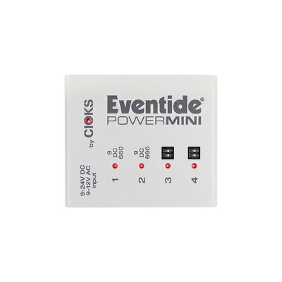 Eventide PowerMINI Standalone Power Supply for Effects Pedals (four 600 mA