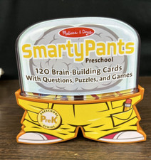 Melissa  Doug SMARTY PANTS - Preschool Card Set 120 Brain Building Cards
