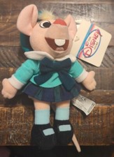 Disney Bean Bag Plush - OLIVIA The Great Mouse Detective  10 inch -Mint w/Tag