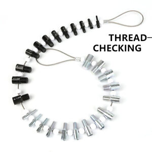 Nut Bolt Screw Thread Checker 26 Specifications Inch & Metric