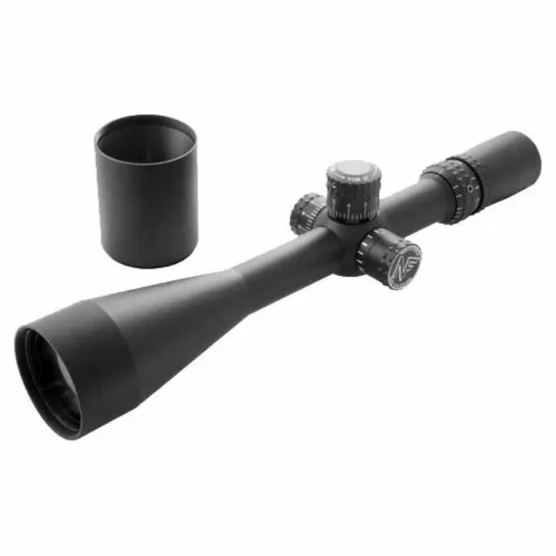 NOKO Nightforce NXS 5.5-22x56 illum MOAR F2 Scope w/Rubber Lens Covers