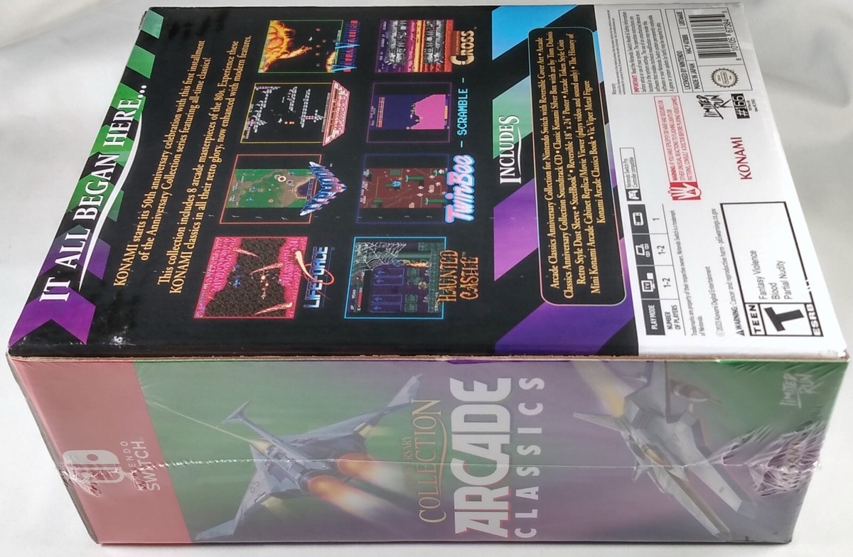 Nintendo Switch Arcade Classics Anniversary Collection Amazon.com: Arcade Classics Anniversary Collection Ultimate