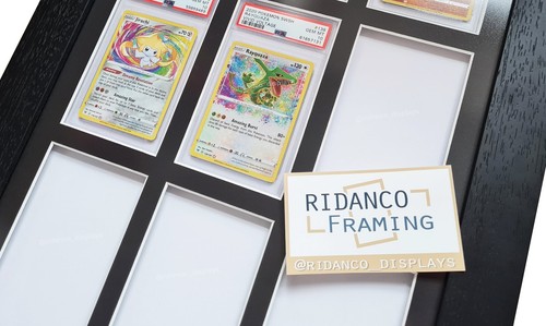 Ridanco PSA Card Display Frames, UV Protective, Made in UK, Graded Slab Wall CGC - Picture 86 of 117
